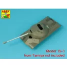 Aber Models Russian 122mm D-25T tank barrel for IS-3, with 3D Muzzle brake 1:35 (35 L-126n)