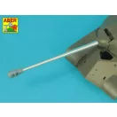 Aber Models Russian 122mm D-25T tank barrel for IS-3, with 3D Muzzle brake 1:35 (35 L-126n)