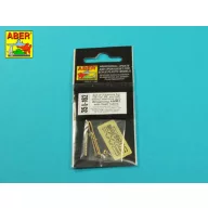   Aber Models Two barrels to Browning ANM2 with flash hiders 1:35 (35 L-162)
