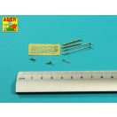 Aber Models Two barrels to Browning ANM2 with flash hiders 1:35 (35 L-162)