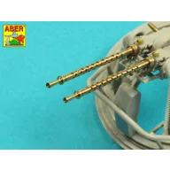   Aber Models Two barrels to Browning ANM2 with flash hiders 1:35 (35 L-162)