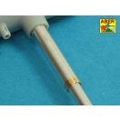 Aber Models 7,5cm/5,5cm Pak 41 L/57 gun barrel with muzzle brake for German Tank Pz.Kpfw. VI Ausf. C (VK36.01) 1:35 (35 L-252)