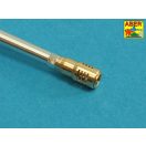 Aber Models 7,5cm/5,5cm Pak 41 L/57 gun barrel with muzzle brake for German Tank Pz.Kpfw. VI Ausf. C (VK36.01) 1:35 (35 L-252)