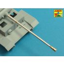 Aber Models 7,5cm/5,5cm Pak 41 L/57 gun barrel with muzzle brake for German Tank Pz.Kpfw. VI Ausf. C (VK36.01) 1:35 (35 L-252)