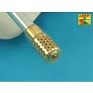 Aber Models 150mm Barrel with muzzle brake for German E-100 Heavy Tank Krupp Turret 1:35 (35 L-261)