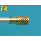 Aber Models 150mm Barrel with muzzle brake for German E-100 Heavy Tank Krupp Turret 1:35 (35 L-261)