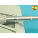 Aber Models 170mm A/T gun barrel for German Jagdpanzer E-100 (Trumpeter) 1:35 (35 L-267)