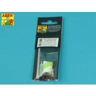   Aber Models 90 mm M-36 tank barrel T-shaped Muzzle Brake without mantlet cover for U.S. M47 and M48A3 Patton 1:35 (35 L-286)
