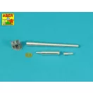 Aber Models 90 mm M-36 tank barrel T-shaped Muzzle Brake without mantlet cover for U.S. M47 and M48A3 Patton 1:35 (35 L-286)