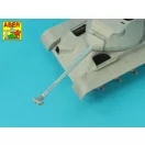 Aber Models 90 mm M-36 tank barrel T-shaped Muzzle Brake without mantlet cover for U.S. M47 and M48A3 Patton 1:35 (35 L-286)