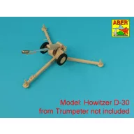   Aber Models 122mm Barrel for Soviet Howitzer D-30 used also on Syrian T-34 1:35 (35 L-311)