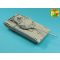 Aber Models Armament for Russian Main Battle Tank T-14 ARMATA barrel for 125 mm 2A82-1M cannon &barrel for 12,7 mm Kord AA MG 1:35 (35 L-314)