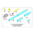 Aber Models 120 mm L/55 CN08 Barrel to K2 Tank Black Panther 1:35 (35 L-345)