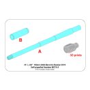 Aber Models 152mm 2A64 Barrel to Russian 2S19 Howitzer MSTA-S 1:35 (35 L-347)