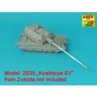   Aber Models 152mm 2A88 barrel to Russian 2S35-1 SPH MSTA-S Koalitsiya-SV 1:35 (35 L-350)