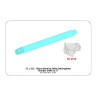   Aber Models 152mm Barrel to ShKH Self-propelled Howitzer DANA vz.7 1:35 (35 L-352)