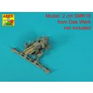 Aber Models 2cm 8 barrels to SMK 18 typ 2 Salvehmaschinenkanone 1:35 (35 L-355)