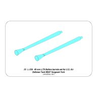   Aber Models 40 mm L/70 Bofors barrels set for U.S. M247 Sergeant York 1:35 (35 L-356)