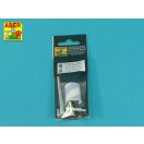 Aber Models 90 mm barrel Y-Shaped Muzzel Brake without mantlet for M47 1:35 (35 L-358)