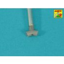 Aber Models 90 mm barrel Y-Shaped Muzzel Brake without mantlet for M47 1:35 (35 L-358)