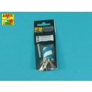 Aber Models 90 mm barrel Y-Shaped Muzzel Brake with mantlet for M47 1:35 (35 L-359)