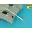 Aber Models 90 mm barrel Y-Shaped Muzzel Brake with mantlet for M47 1:35 (35 L-359)