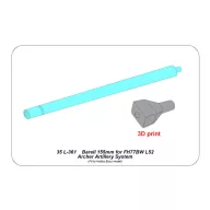   Aber Models Barell 155mm for FH77BW L52 Archer Artillery System 1:35 (35 L-361)