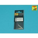 Aber Models Set of 2 barrels for  U.S cal .50 Browning M2 HB 1:35 (35 L-362)