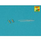 Aber Models Set of 2 barrels for  U.S cal .50 Browning M2 HB 1:35 (35 L-362)