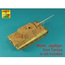 Aber Models Jagdtiger –Front & Rear Fenders -(Tamiya) 1:48 (48053)