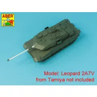   Aber Models 120 mm L/55 Barrel for German Tank Leopard 2A7V 1:48 (48 L-48)