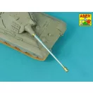 Aber Models Barrel 88mm to King Tiger-Porsche late, Serienearly, Jagdpanther middle 1:72 (72 L-41)