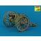 Aber Models Napoleonic war period-British 6-punder gun 1:72 (72 M-01)