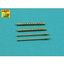 Aber Models Set of 2 cal .50 (12,7mm) standard barrels for US aircraft machine guns Browning M2 1:24 (A24 005)