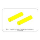Aber Models WEIGHT FOR PLASTIC MODELS 50 x 10 mm x 2 pcs. (MW-10)