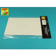   Aber Models Polystyrene plates 195 x 315 x 1,50 mm x 2 pcs. (PS-5)