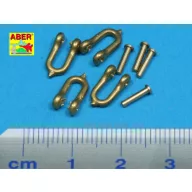   Aber Models Early model shackle for Pz.Kpfw.VI Tiger Ausf B x 4 pcs (R-11)