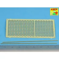   Aber Models Hexagonal bolts & nuts 1,5mm useful for 1/16 scale (R-40)