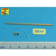Aber Models German 2m aerials with rings x 3 (R-42)