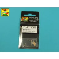  Aber Models Set of 16 pcs 37 mm L/83 barrels SK C/30 for German ships 1:200 (RE-200 L09)