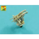Aber Models Set of 16 pcs 37 mm L/83 barrels SK C/30 for German ships 1:200 (RE-200 L09)