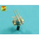 Aber Models Set of 16 pcs 37 mm L/83 barrels SK C/30 for German ships 1:200 (RE-200 L09)