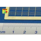 Aber Models Chain railing 3 horizontal 1:350 (RE-350-02)