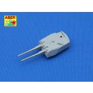 Aber Models 10 pcs 203mm barrels for Japan ships: Atago 1:350 (RE-350 L01)