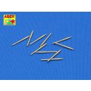 Aber Models 10 pcs 203mm barrels for Japan ships: Atago 1:350 (RE-350 L01)