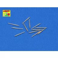   Aber Models 12 pcs 127 mm long barrels for Japan ships 1:350 (RE-350 L02)