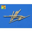 Aber Models Set of 9 pcs 406 mm barrels Missouri 1:350 (RE-350 L04)