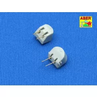   Aber Models Set of pcs 127 mm barrels for U.S.Navy ships 1:350 (RE-350 L07)