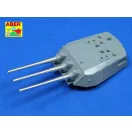 Aber Models 9 pcs 460 mm barrels for Yamato 1:350 (RE-350 L09)