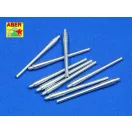 Aber Models 9 pcs 460 mm barrels for Yamato 1:350 (RE-350 L09)